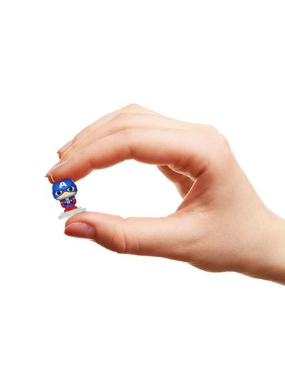 Набор Funko Bitty POP! Bitty Bot Marvel What If Captain America Mech with Captain America 91388 / Фигурка Фанко Битти Бот по мотивам вселенной "Марвел", Капитан Америка