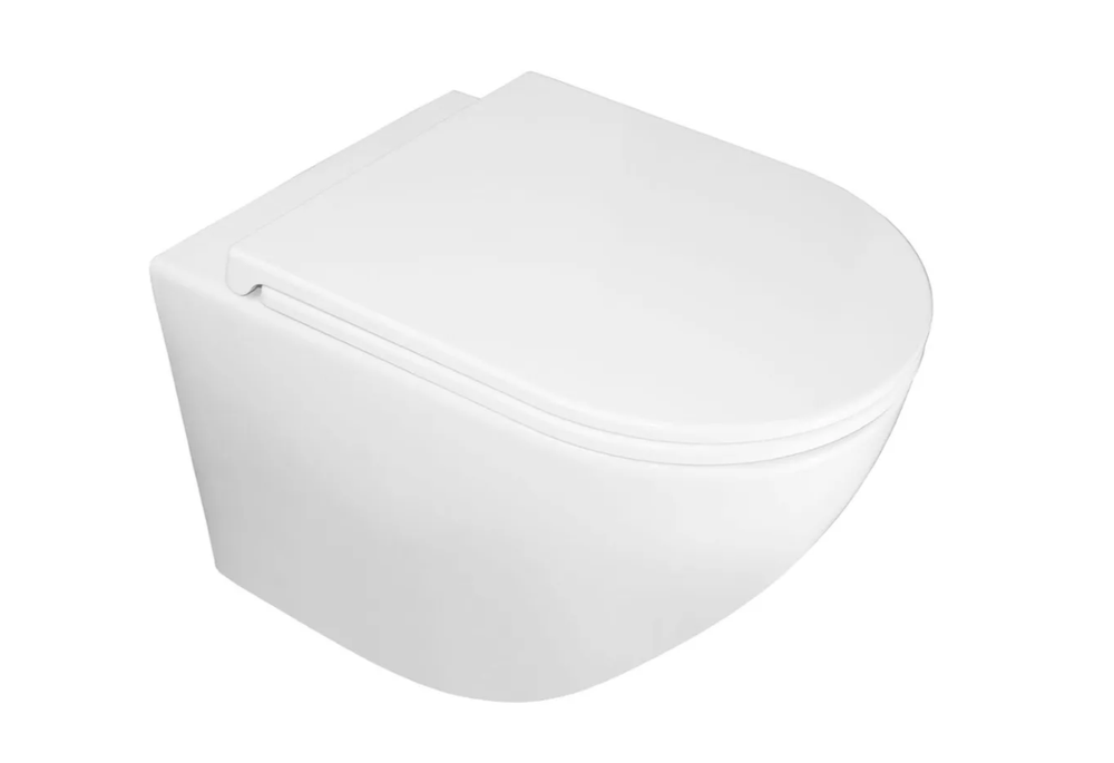 Унитаз подвесной Qappo Торнадо безободковый крышка микролифт