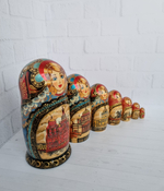 Матрешка "с видами города "  7мест