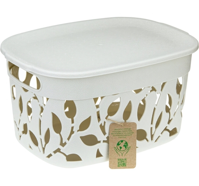 Коробка ФЛОРА 5,5л с крышкой М2362