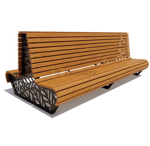 Скамейка уличная «Ялта» (2,0 м ангарская сосна)