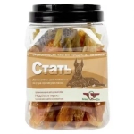 Лакомство для собак GreenQzin Стать сушеное мясо индейки на воловьей коже