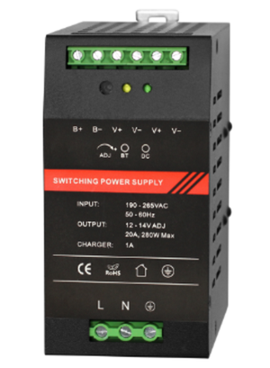 ST-PS120BDU-BK Блок бесперебойного питания ST-PS120BDU-BK 12 В DC/ 20 A, крепление на DIN-рейку, чер