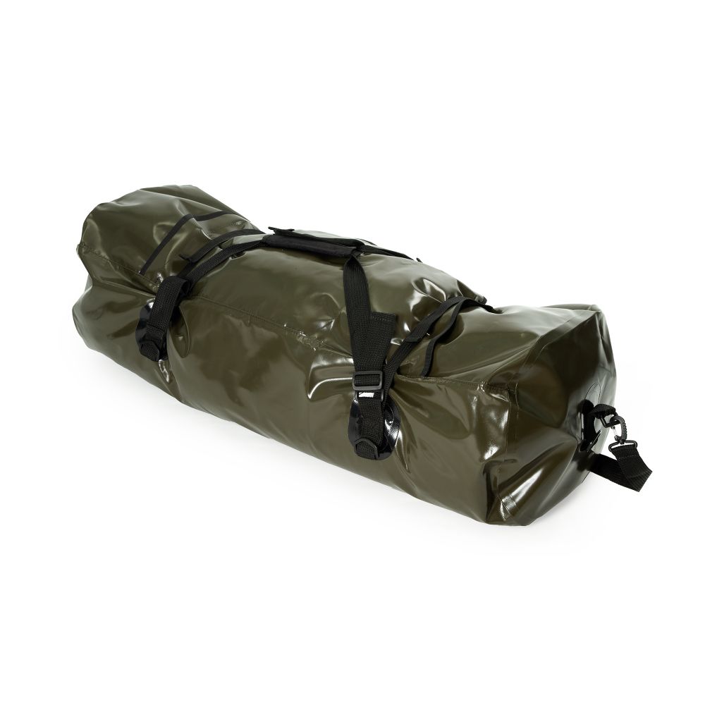 Гермосумка с молнией &quot;СЛЕДОПЫТ -Hunter&quot;, 120 л,ПВХ, цв. хаки с чёрным/15/