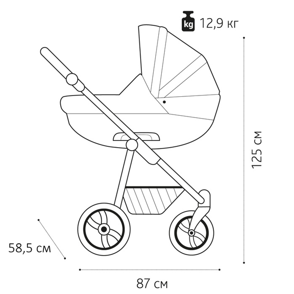 Коляска Noordline Olivia Sport 3 в 1 Beige