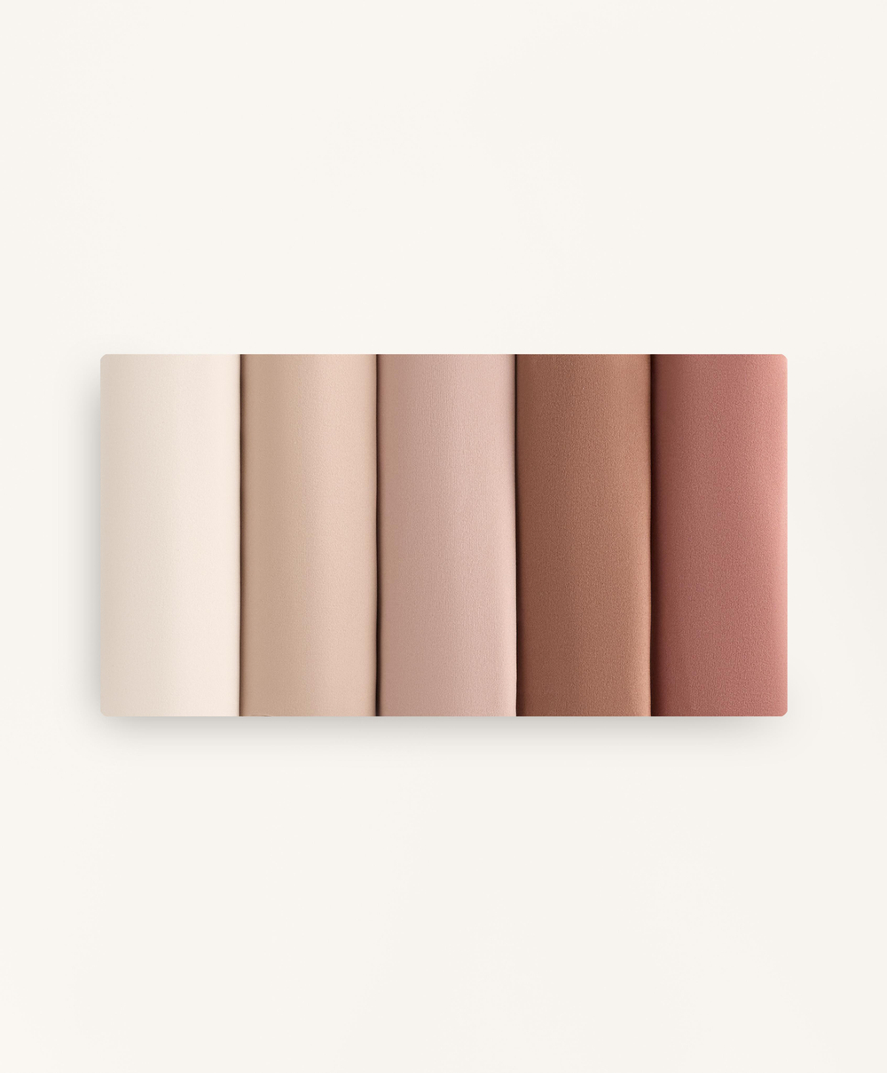 OYSHO Набор из пяти трусиков-бразильяно PANTONE™, бежевый