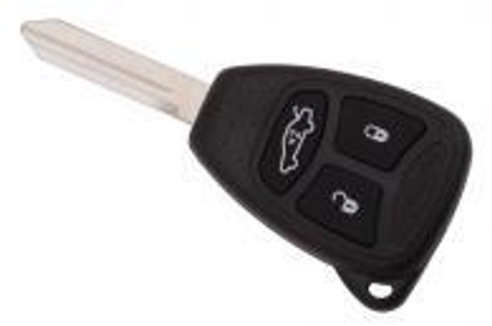 Корпус ключа 13783 для CHRYSLER (Jeep), 3 кнопки, лезвие Y160