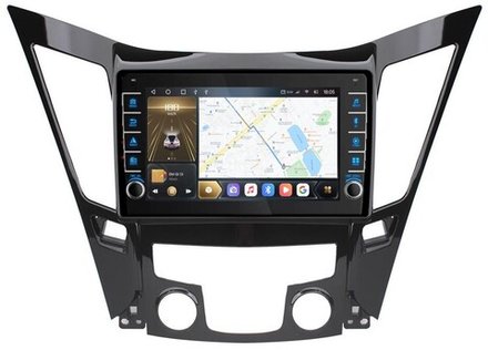 Магнитола для Hyundai Sonata 2010-2013 (YF) - Carmedia OL-9716 (крутилки) QLed, Android 10, ТОП процессор, CarPlay, SIM-слот