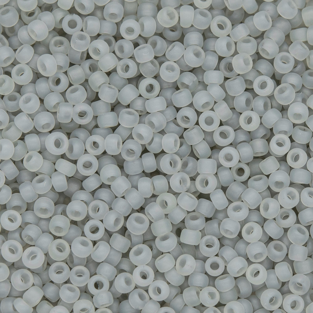 Японский бисер TOHO Round 15/0 (№150F), жемчужный матовый