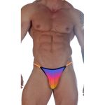 Мужские трусы танга разноцветные Don Moris DM031634