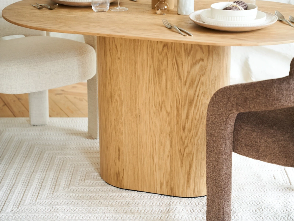 Стол обеденный овальный Mono 140х85