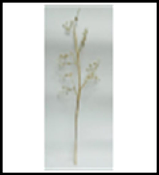 Ветвь Античное золото с бусинами 64 см., 1 шт., Christmas DeLuxe (89066)