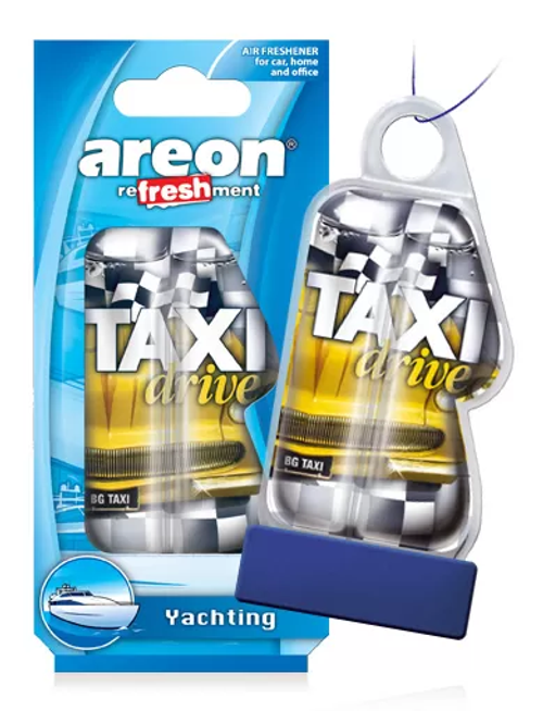 Ароматизатор на зеркало Areon Refreshment, гелевый, яхтинг