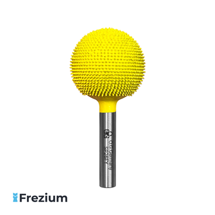 Борфреза твердосплавная по дереву сфера (шар) "O.G.Germany" (26.9x6x25.9x56.7 Мелкая Зернистость; SP26FY)