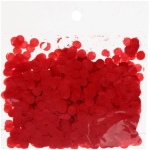 Конфетти «Круги красные» 10 г, бумага