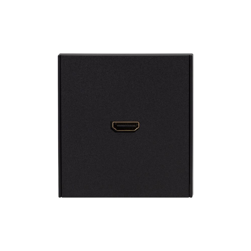 Розетка STRONG HDMI с/у антрацит KRANZ