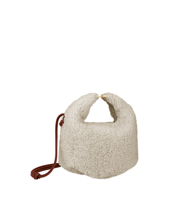 Сумка Polene Béri EDITION ECRU SHEARLING