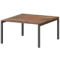 Бенч двойной на металлокаркасе СМС2-П-12К.149.Пр50  1200x1496x750 Смарт