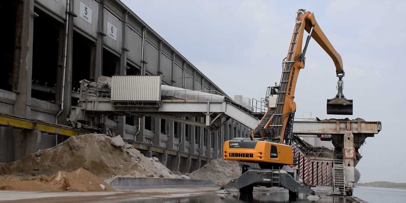 Поставка поворотного шарового колеса для перегружателя Liebherr LH80