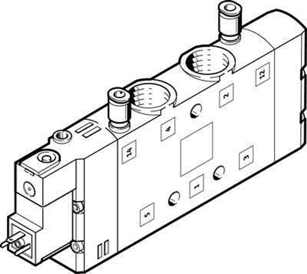 CPE24-M1H-5LS-3/8 Распределитель с электроуправлением