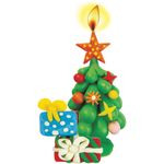 Набор для изготовления свечей ЛУЧ "Ёлка" (восковые пластины, 5 цветов, фитиль, стек), 30С 1909-08