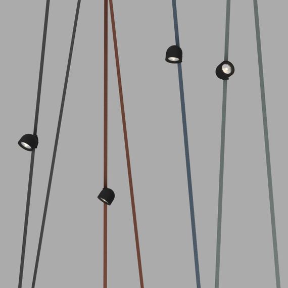 Трековый светодиодный светильник Denkirs Belty Spot DK5540-BK