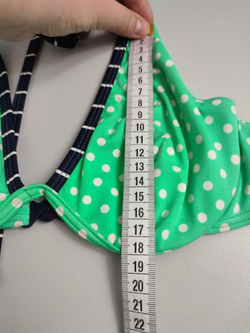 Купальник раздельный в горошек 42 размер, новый