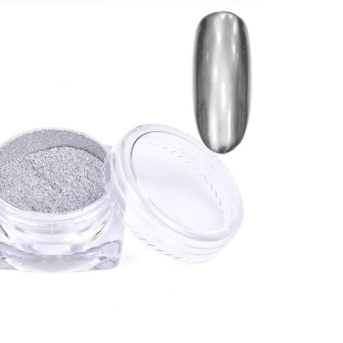 Втирка зеркальная серебро