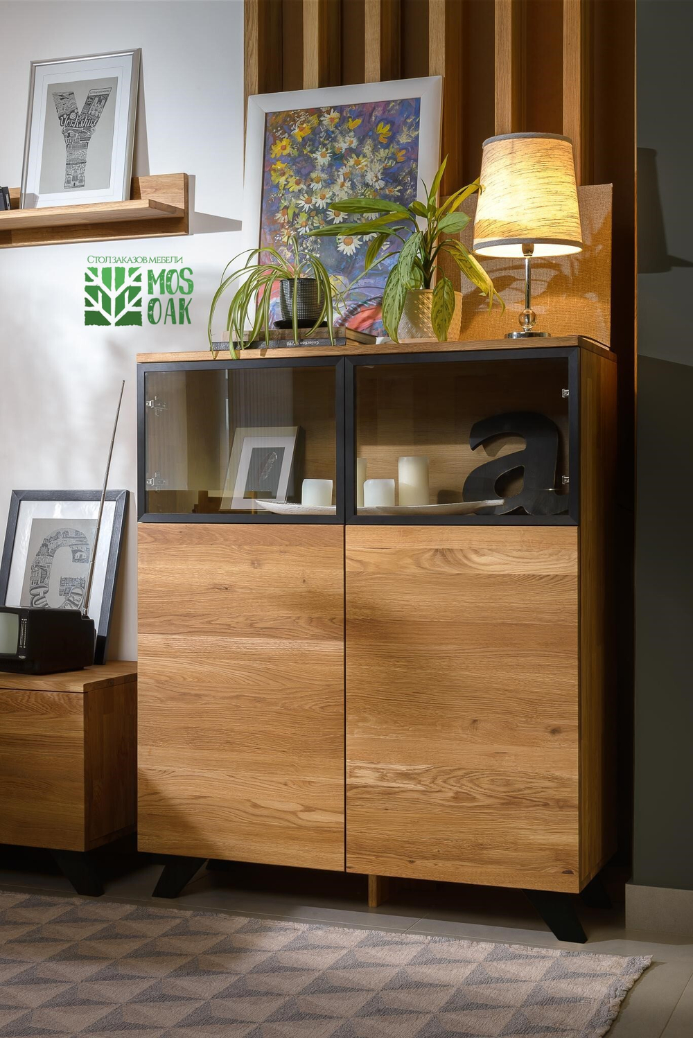 Комод из массива дуба Монтерей-1