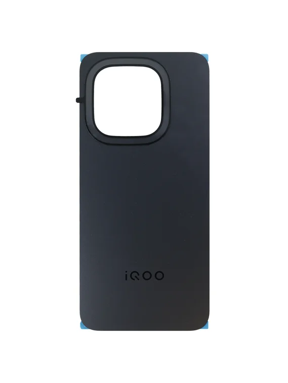 Задняя крышка для Iqoo 15 черная (Black) без стекла камеры