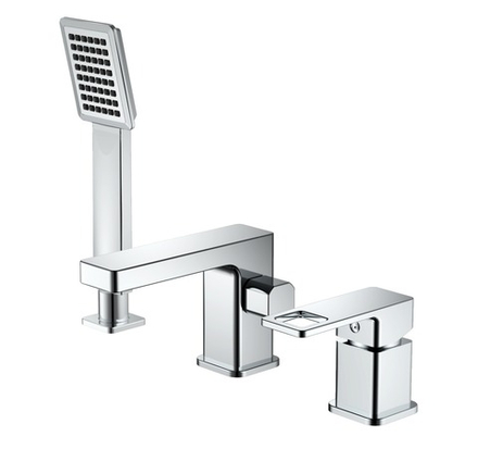 Смеситель на борт ванны HAIBA HB80615 хром