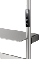 Полотенцесушитель электрический WONZON & WOGHAND DÜSSELDORF, Брашированный никель (WW-A203-BR)