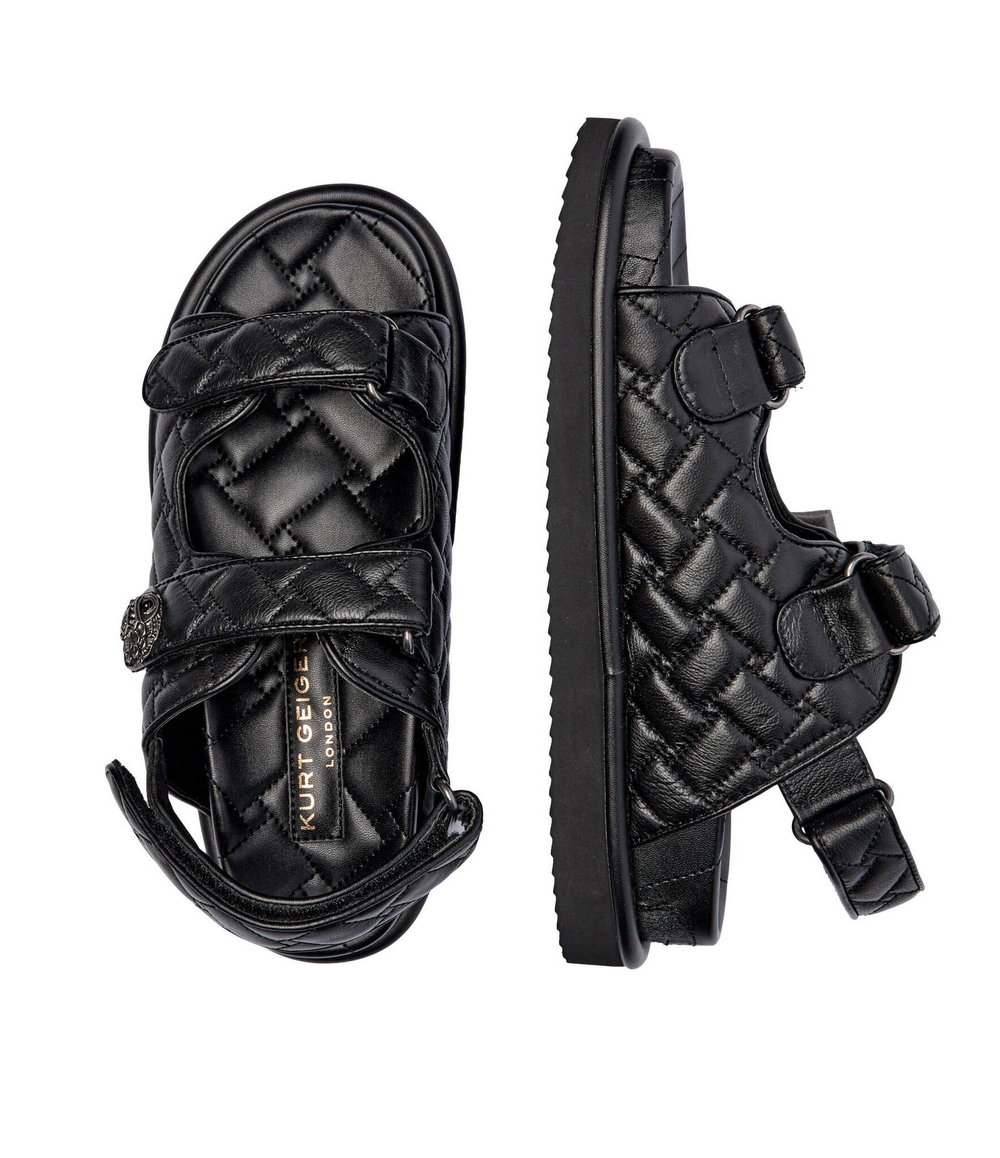 Кожаные босоножки orson Kurt Geiger - черный(3469600109)