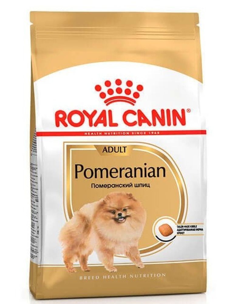 Royal canin POMERANIAN ADULT для собак породы Померанский шпиц
