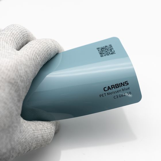 Веер образцов виниловой цветной пленки Carbins