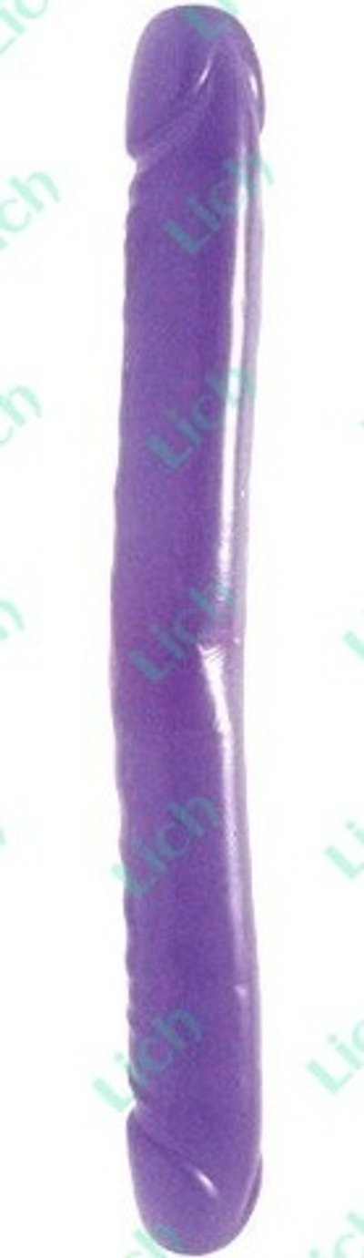 Двойной фиолетовый фаллоимитатор