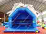 Коммерческий надувной батут с крышей "Морское убежище" размер 5*5*4,8 м