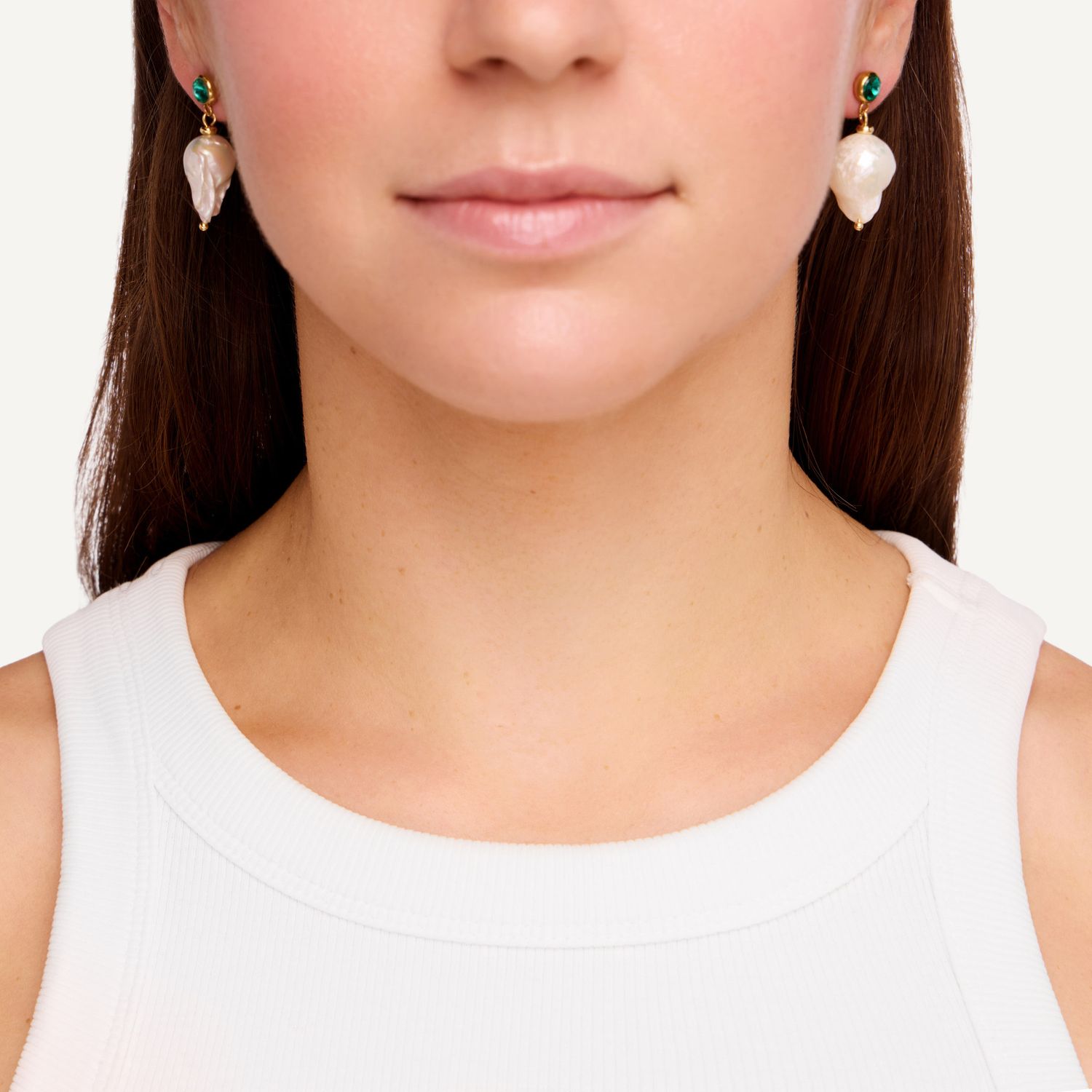 Серьги "Fairy tale" Earrings - Emerald