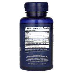 Life Extension Cognitex Alpha GPC , Альфа-ГФХ , 30 капсул