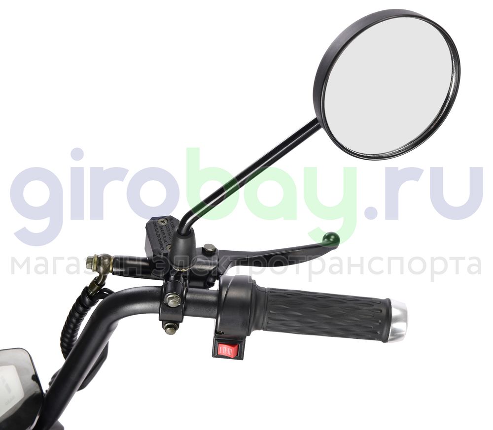 Электроскутер WHITE SIBERIA MINI R 1200w 2.0 - Черный фото 16 фото №18