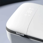 Унитаз напольный RGW SW-32 80420132-01 белый, безободковый, с крышкой микролифт, слив-торнадо