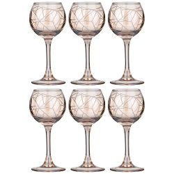 НАБОР РЮМОК ИЗ 6 ШТ "ГРАФИКА" МЕД 85 МЛ