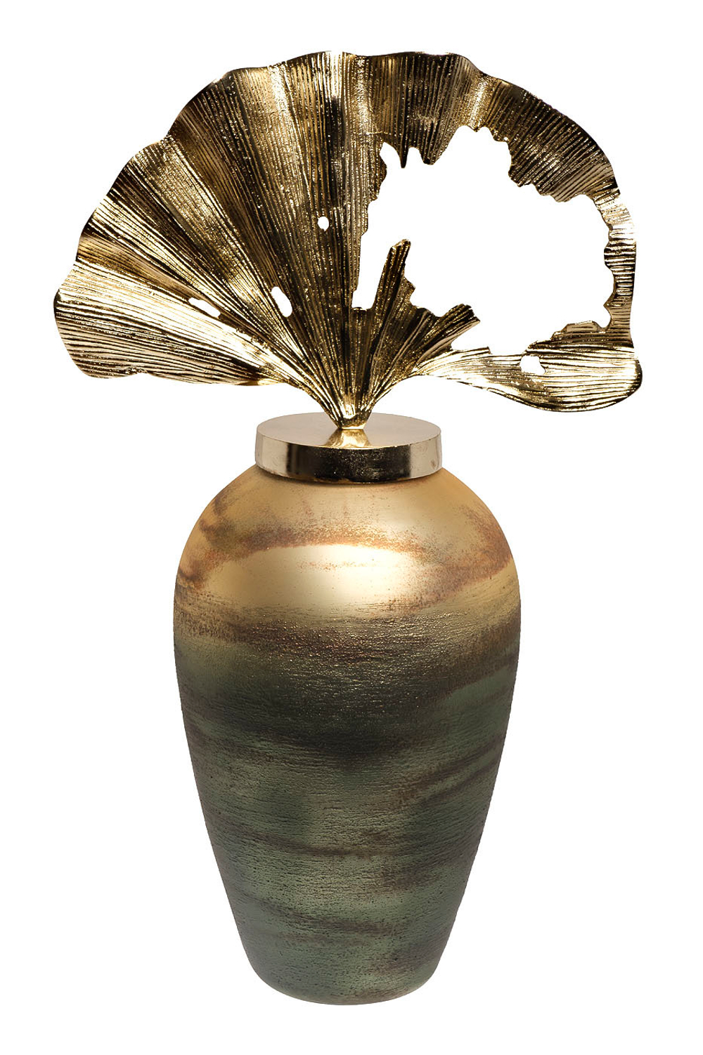 Ваза декоративная металлическая  Garda Decor 71PN-5140