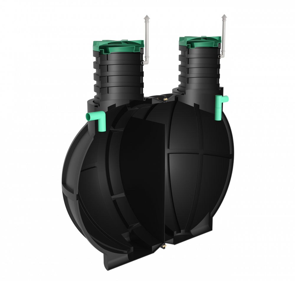 Пескоуловитель Мультпласт 10000 л.(3200x2400x2400см;490кг;) - арт.561612