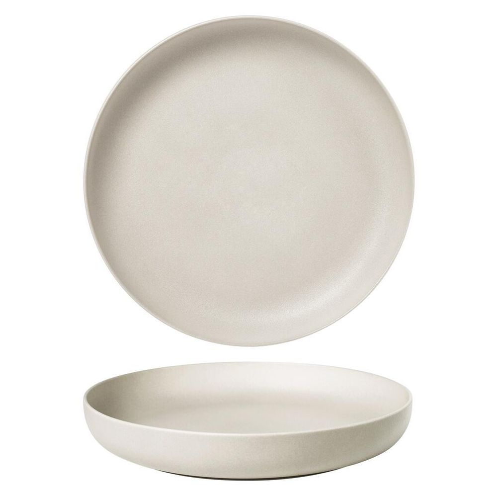 Тарелка c бортом d 21,5 см h3,6 см Light Grey Noble [4]