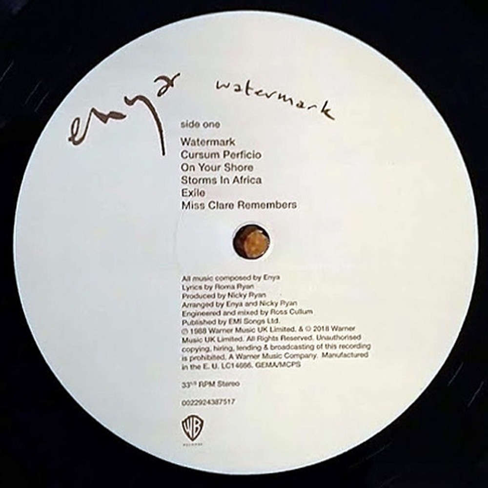Enya / Watermark (LP)