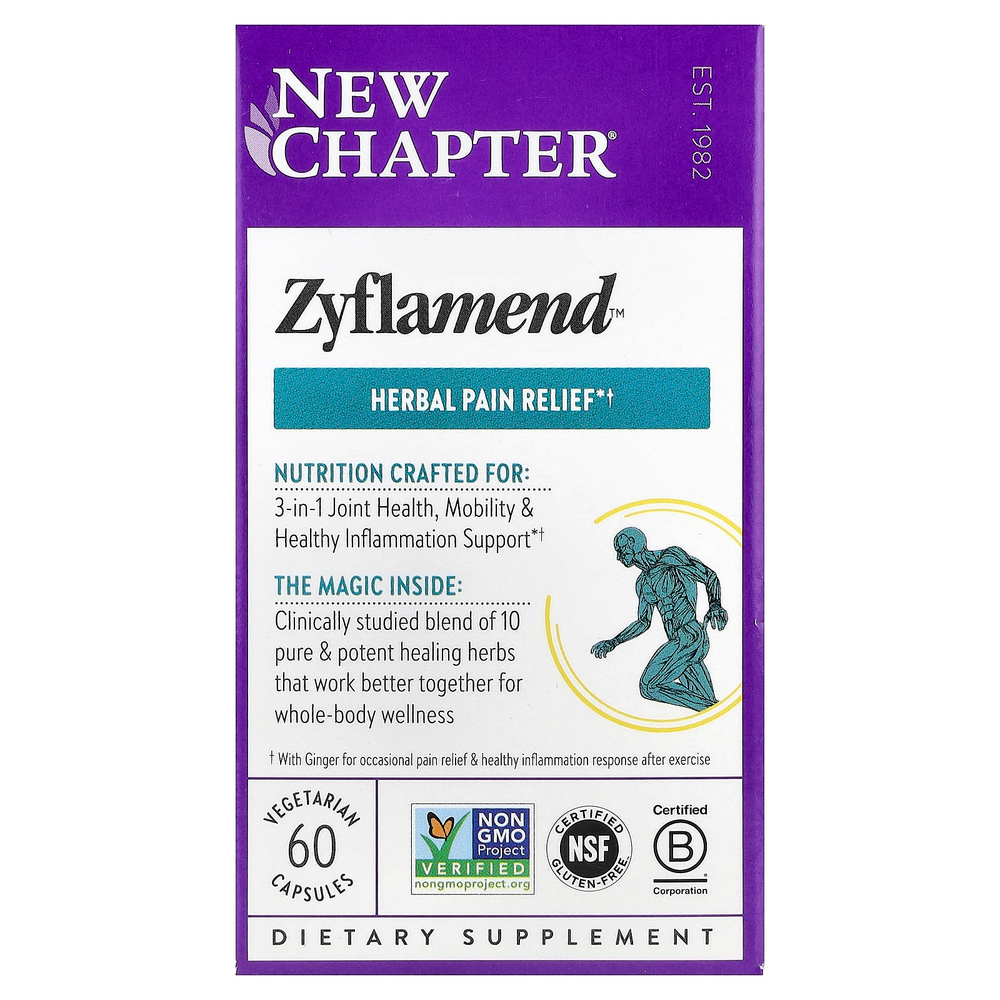 New Chapter, Zyflamend™, 60 вегетарианских капсул
