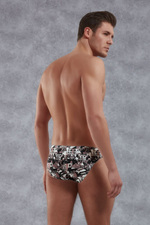 Мужские трусы-слипы с принтом в виде улиц города Doreanse Old City (Размер: 2X) (Цвет: разноцветный)