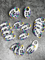 Лазер-фото.ру/ Номерки для гардероба 4х7см (под заказ)