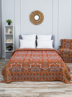 Покрывало на кровать, покрывало 2 спальное, гобелен с размерами: 200x210 см